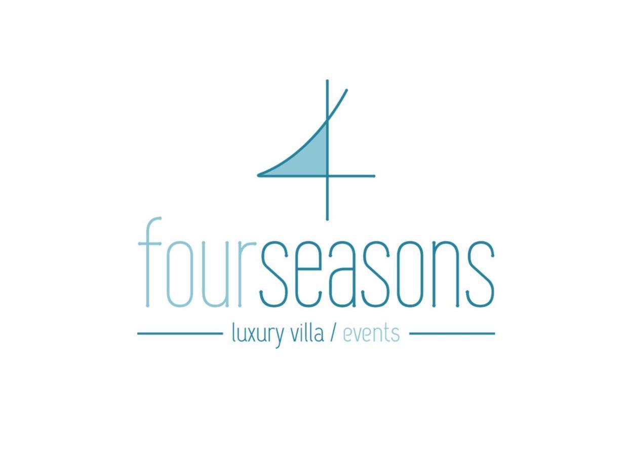 Four Seasons Private Villa - Seaview - Big Heated Pool - Gym - Sport Activities Gouves Eksteriør billede